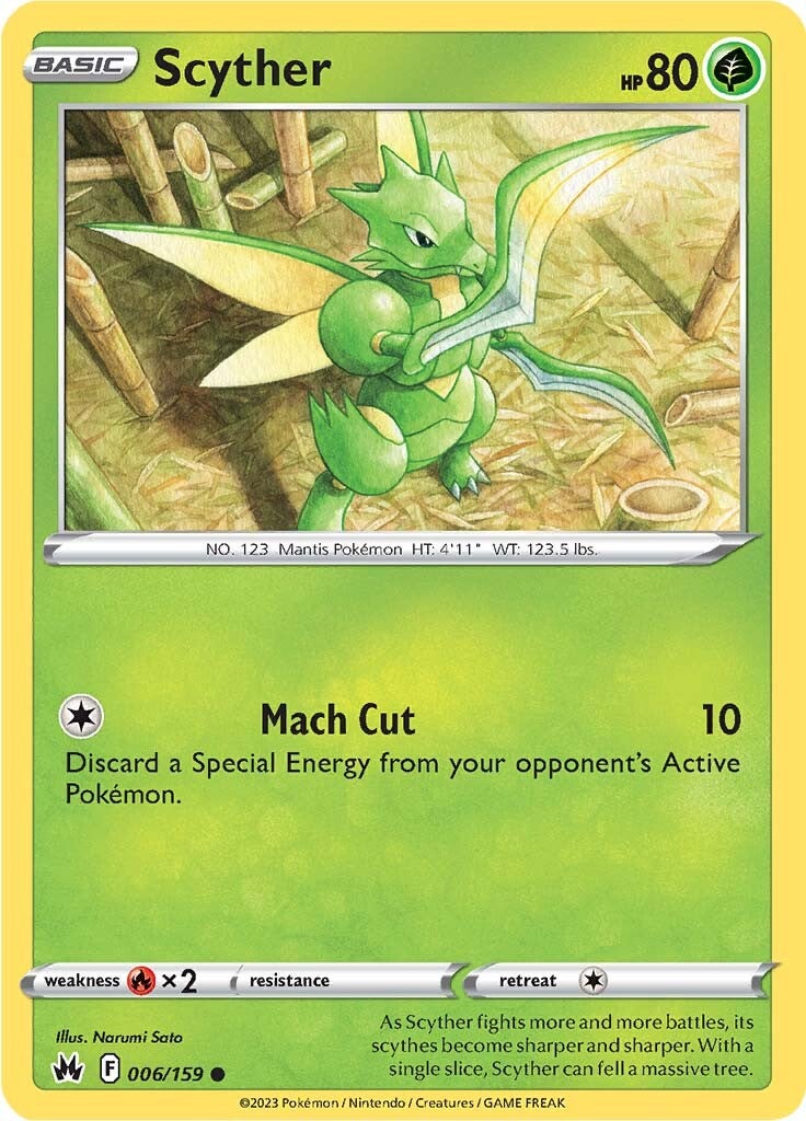 Scyther (006/159) [Sword & Shield: Crown Zenith] | Exor Games Dartmouth