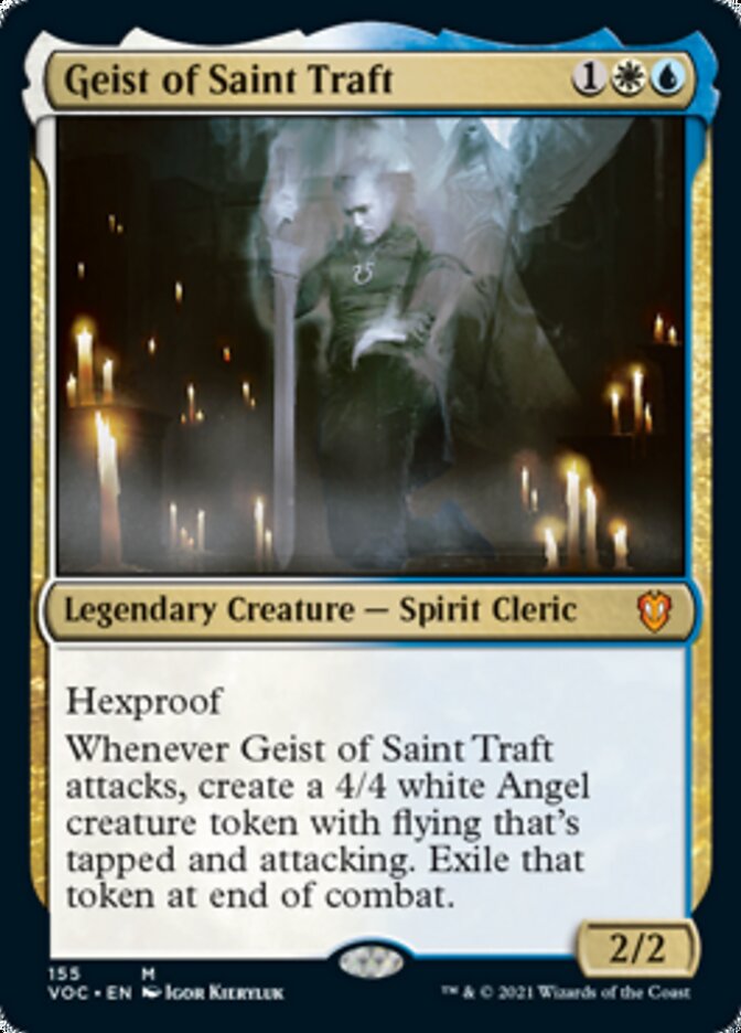 Geist of Saint Traft [Innistrad: Crimson Vow Commander] | Exor Games Dartmouth