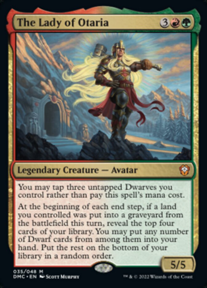 The Lady of Otaria [Dominaria United Commander] | Exor Games Dartmouth