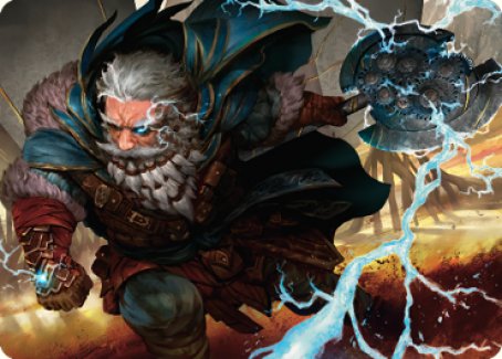 Electrostatic Infantry Art Card [Dominaria United Art Series] | Exor Games Dartmouth