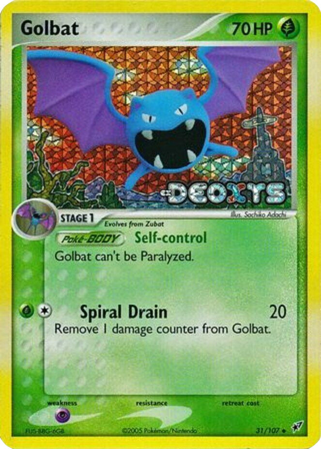 Golbat (31/107) (Stamped) [EX: Deoxys] | Exor Games Dartmouth