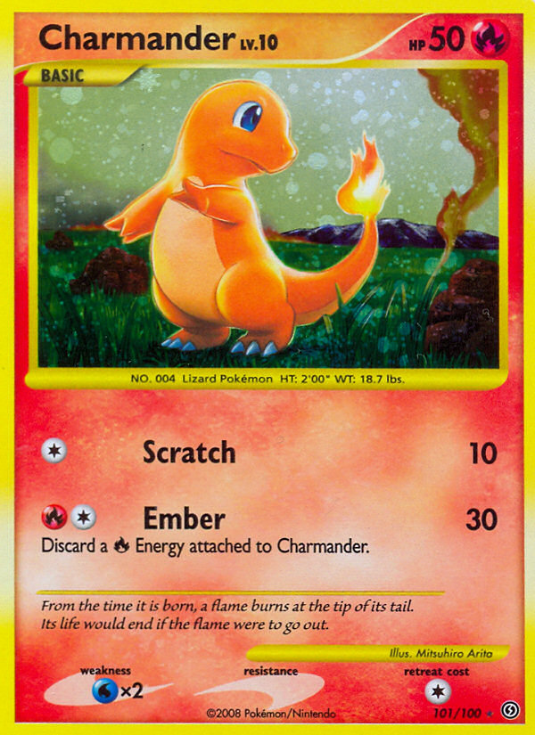 Charmander (101/100) [Diamond & Pearl: Stormfront] | Exor Games Dartmouth