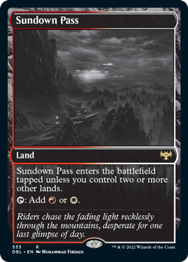 Sundown Pass [Innistrad: Double Feature] | Exor Games Dartmouth