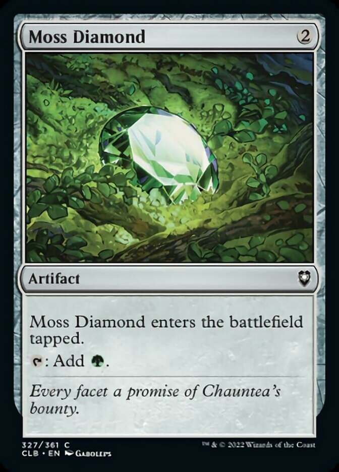 Moss Diamond [Commander Legends: Battle for Baldur's Gate] | Exor Games Dartmouth