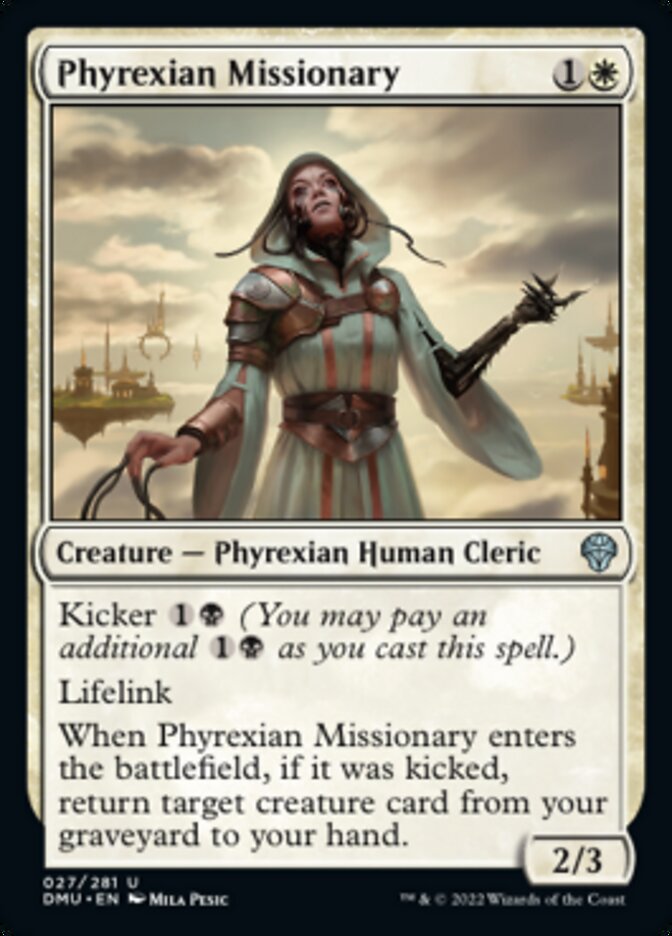Phyrexian Missionary [Dominaria United] | Exor Games Dartmouth