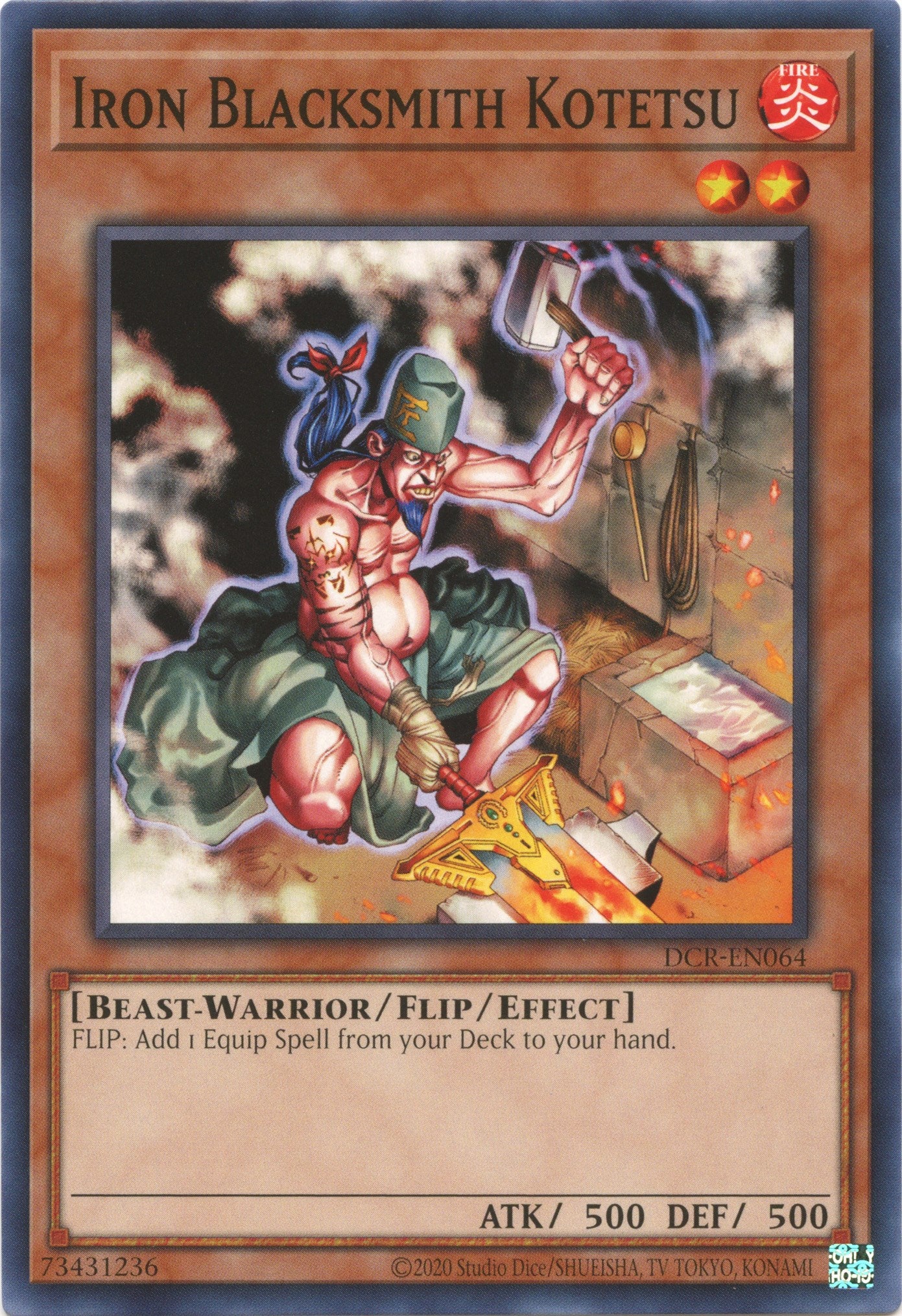 Iron Blacksmith Kotetsu (25th Anniversary) [DCR-EN064] Common | Exor Games Dartmouth