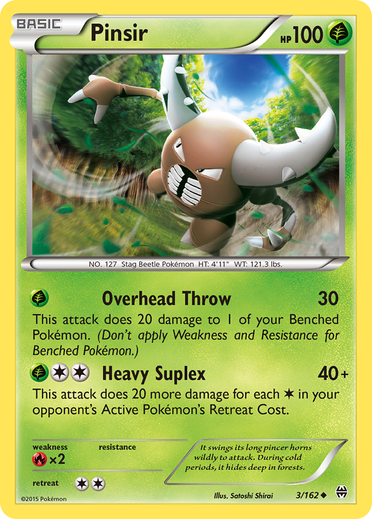 Pinsir (3/162) [XY: BREAKthrough] | Exor Games Dartmouth