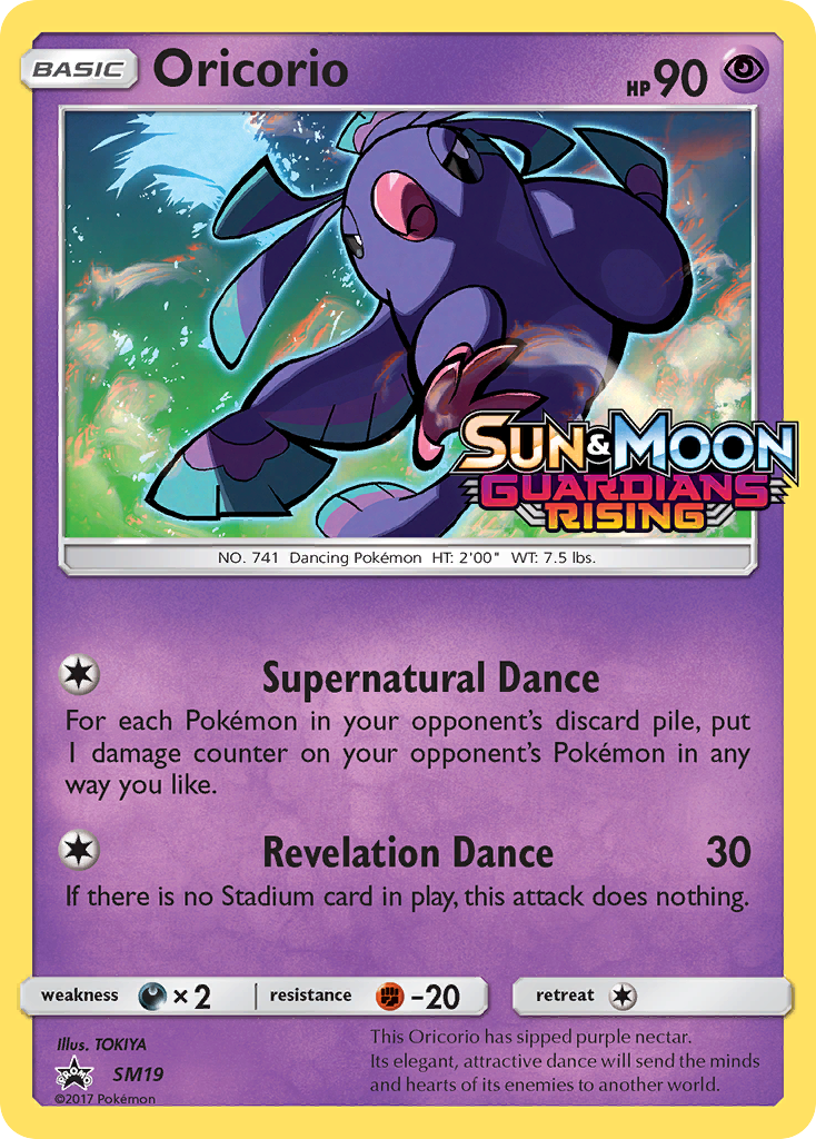 Oricorio (SM19) [Sun & Moon: Black Star Promos] | Exor Games Dartmouth