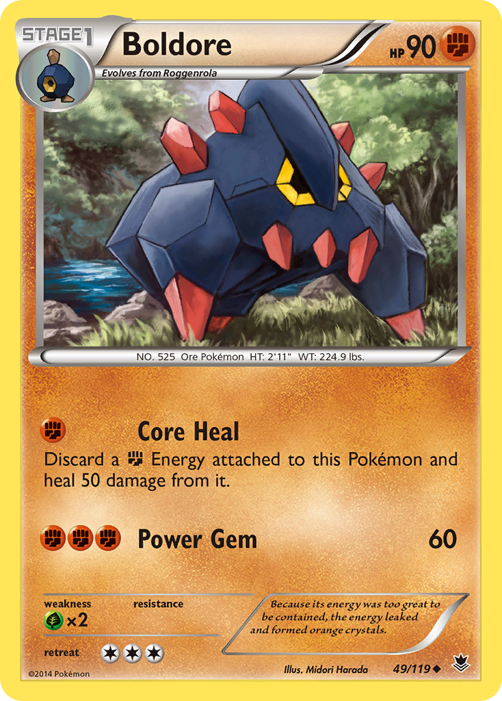 Boldore (49/119) [XY: Phantom Forces] | Exor Games Dartmouth