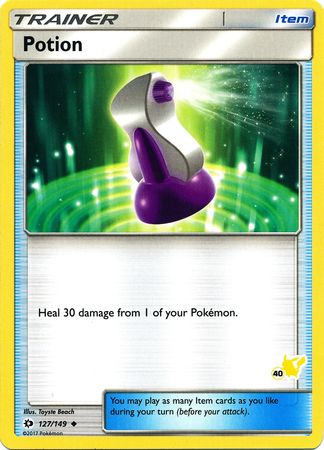 Potion (127/149) (Pikachu Stamp #40) [Battle Academy 2020] | Exor Games Dartmouth