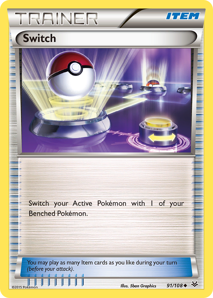 Switch (91/108) [XY: Roaring Skies] | Exor Games Dartmouth
