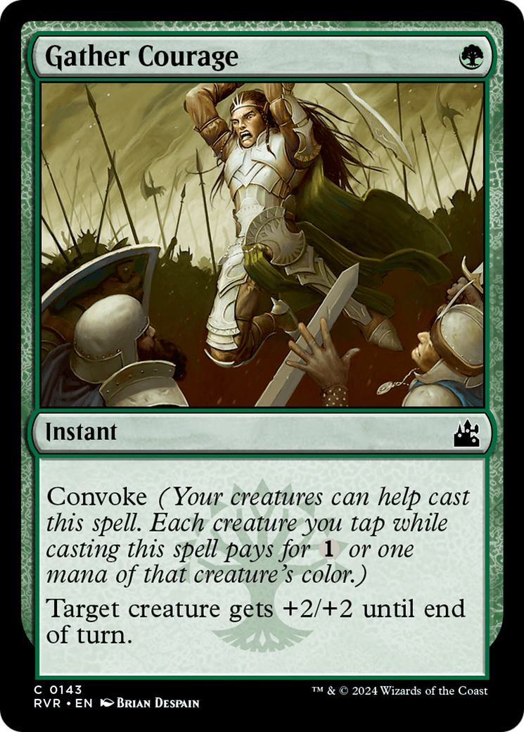 Gather Courage [Ravnica Remastered] | Exor Games Dartmouth