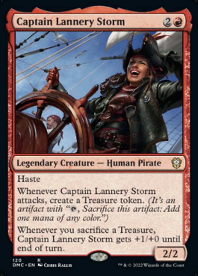 Captain Lannery Storm [Dominaria United Commander] | Exor Games Dartmouth