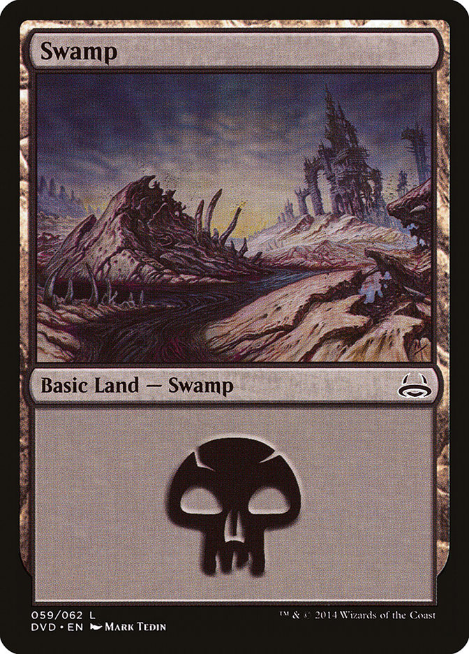 Swamp (59) (Divine vs. Demonic) [Duel Decks Anthology] | Exor Games Dartmouth