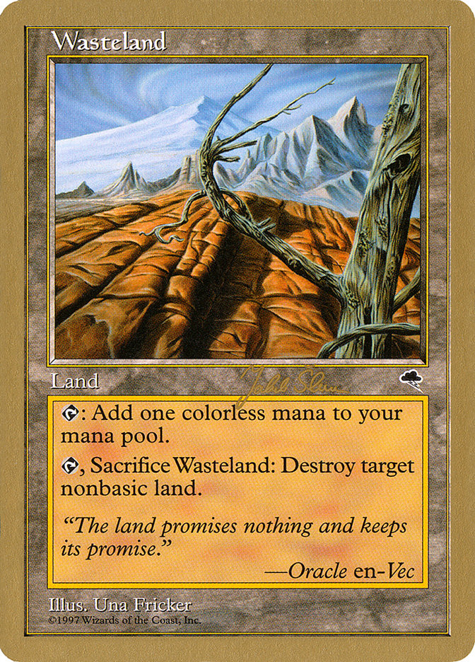 Wasteland (Jakub Slemr) [World Championship Decks 1999] | Exor Games Dartmouth