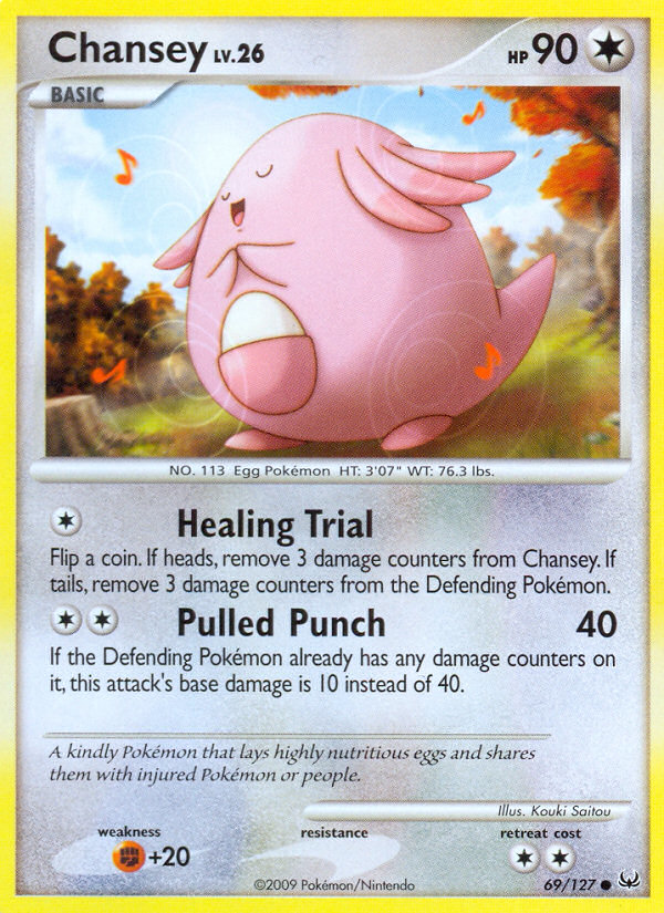 Chansey (69/127) [Platinum: Base Set] | Exor Games Dartmouth