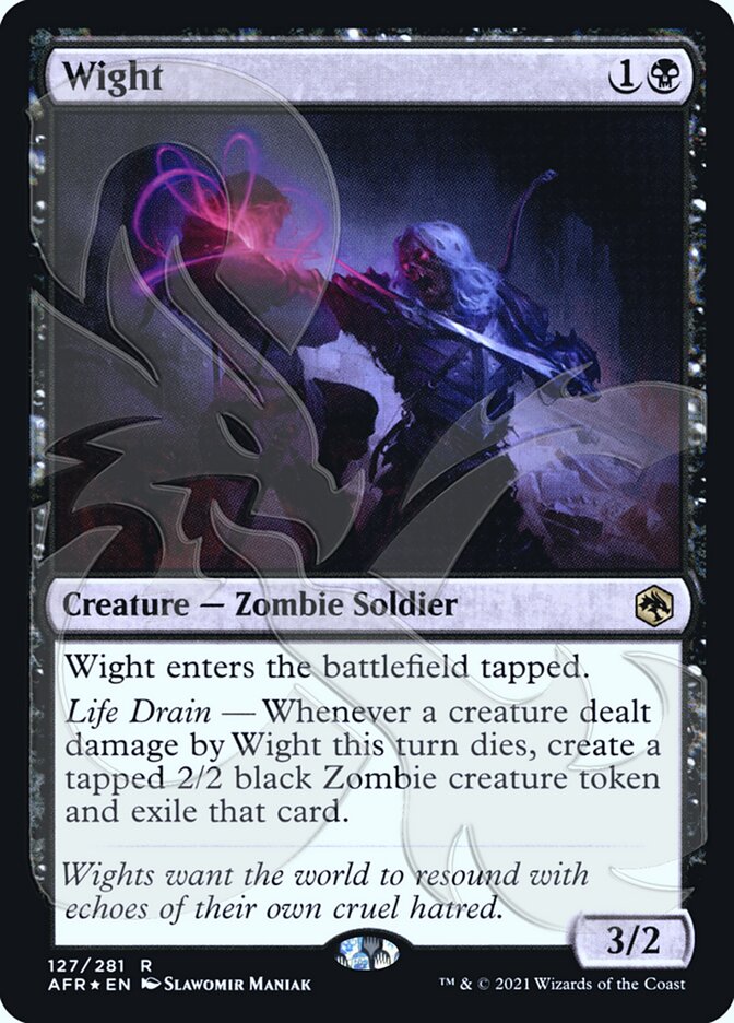 Wight (Ampersand Promo) [Dungeons & Dragons: Adventures in the Forgotten Realms Promos] | Exor Games Dartmouth