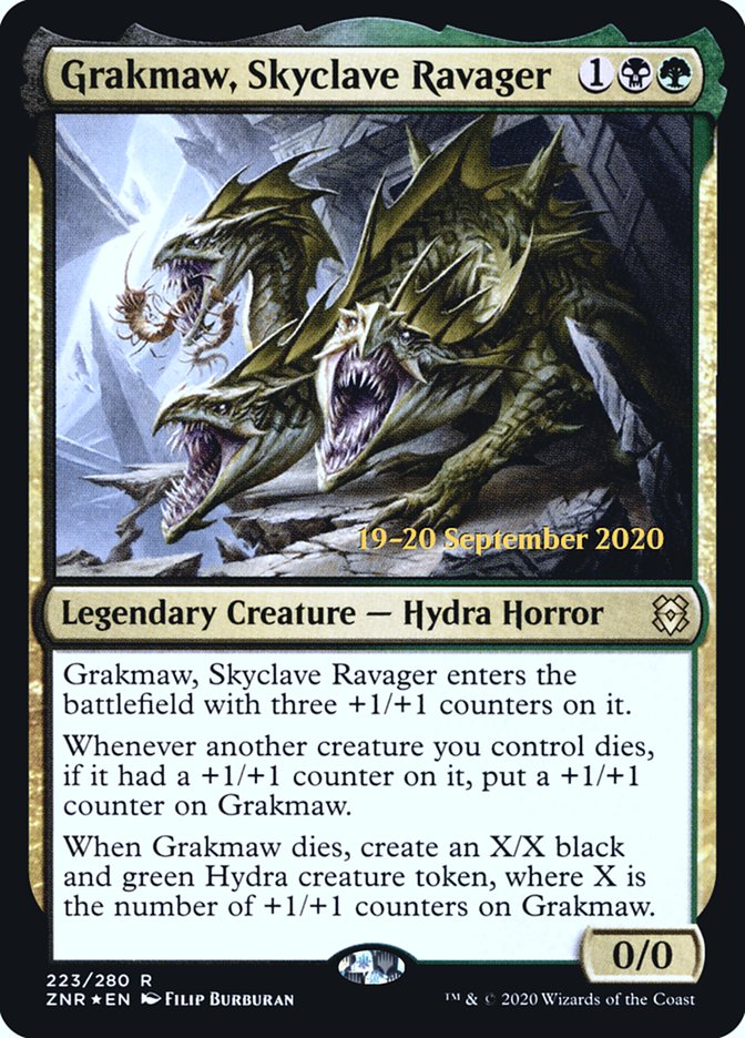 Grakmaw, Skyclave Ravager  [Zendikar Rising Prerelease Promos] | Exor Games Dartmouth