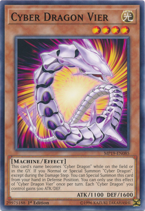 Cyber Dragon Vier [MP19-EN085] Common | Exor Games Dartmouth