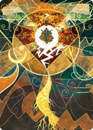 Lightning Bolt Art Card [Strixhaven: School of Mages Art Series] | Exor Games Dartmouth