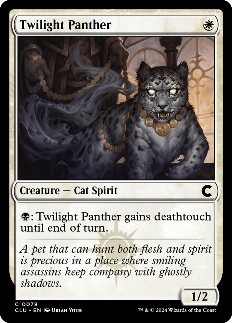 Twilight Panther [Ravnica: Clue Edition] | Exor Games Dartmouth