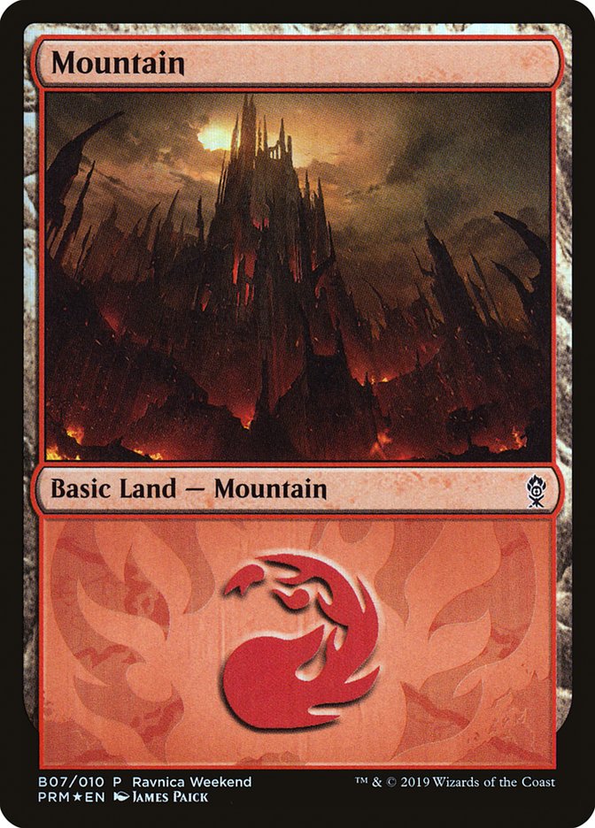 Mountain (B07) [Ravnica Allegiance Guild Kit] | Exor Games Dartmouth