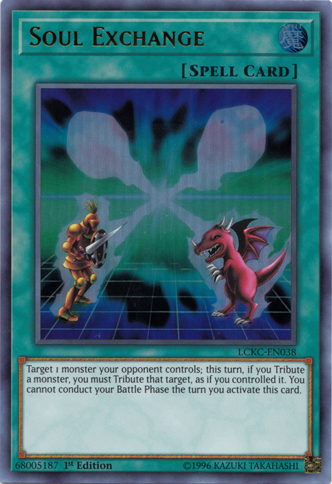 Soul Exchange [LCKC-EN038] Ultra Rare | Exor Games Dartmouth