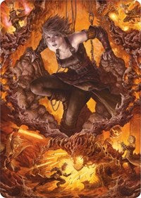 Nahiri, Heir of the Ancients [Zendikar Rising Art Series] | Exor Games Dartmouth