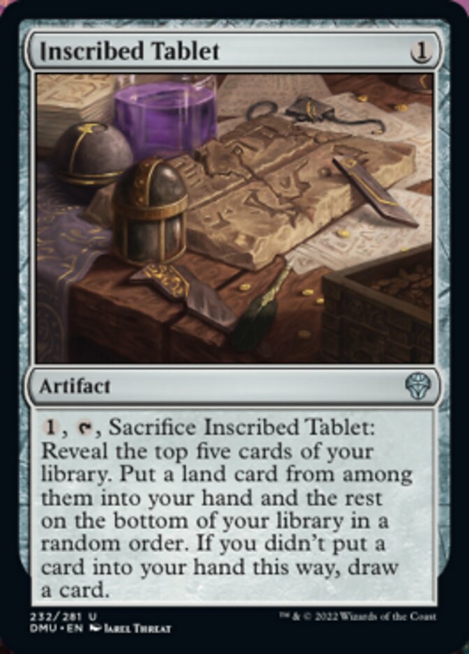 Inscribed Tablet [Dominaria United] | Exor Games Dartmouth