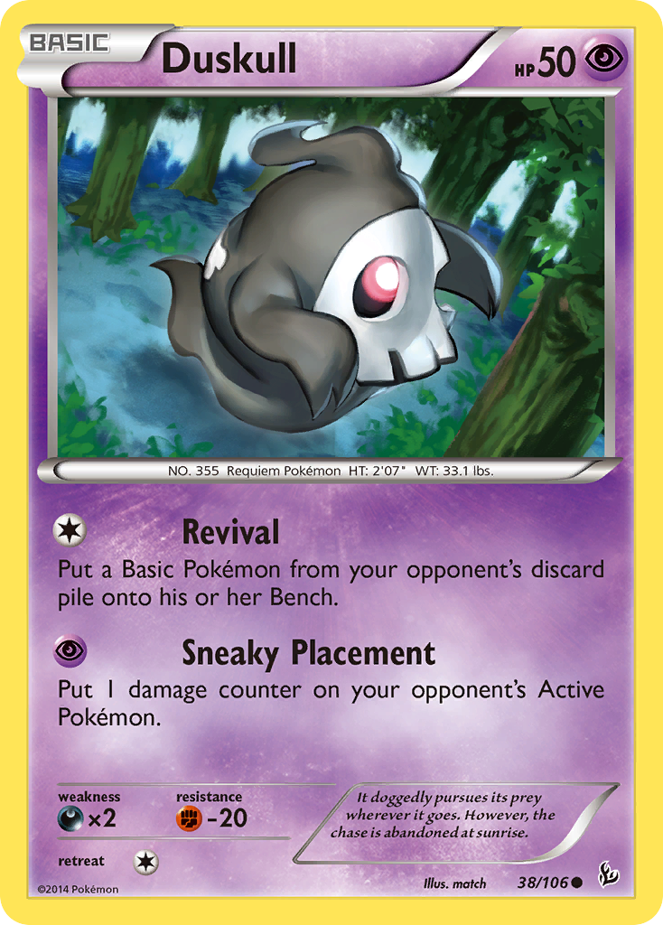 Duskull (38/106) [XY: Flashfire] | Exor Games Dartmouth