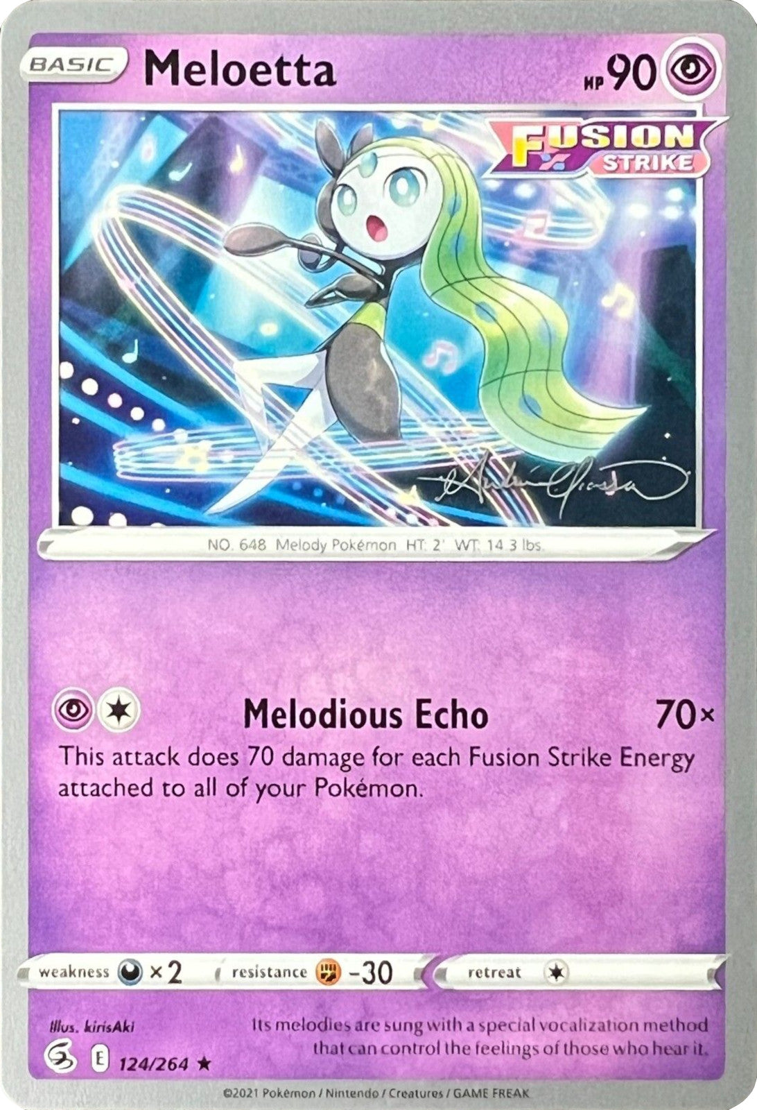 Meloetta (124/264) (The Shape of Mew - Andre Chiasson) [World Championships 2022] | Exor Games Dartmouth