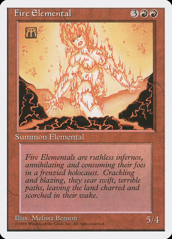Fire Elemental [Fourth Edition] | Exor Games Dartmouth