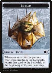 Daretti, Scrap Savant Emblem // Tuktuk the Returned Double-sided Token [Commander 2014 Tokens] | Exor Games Dartmouth