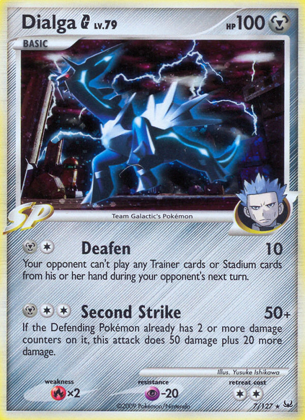 Dialga G (7/127) [Platinum: Base Set] | Exor Games Dartmouth