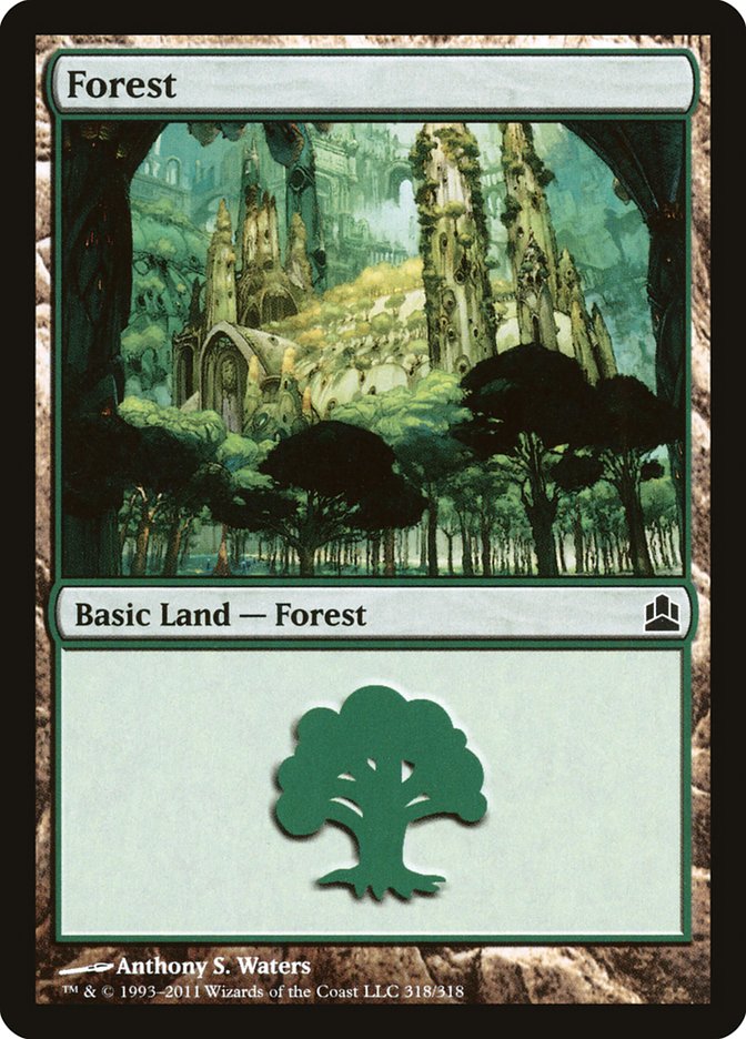 Forest (318) [Commander 2011] | Exor Games Dartmouth