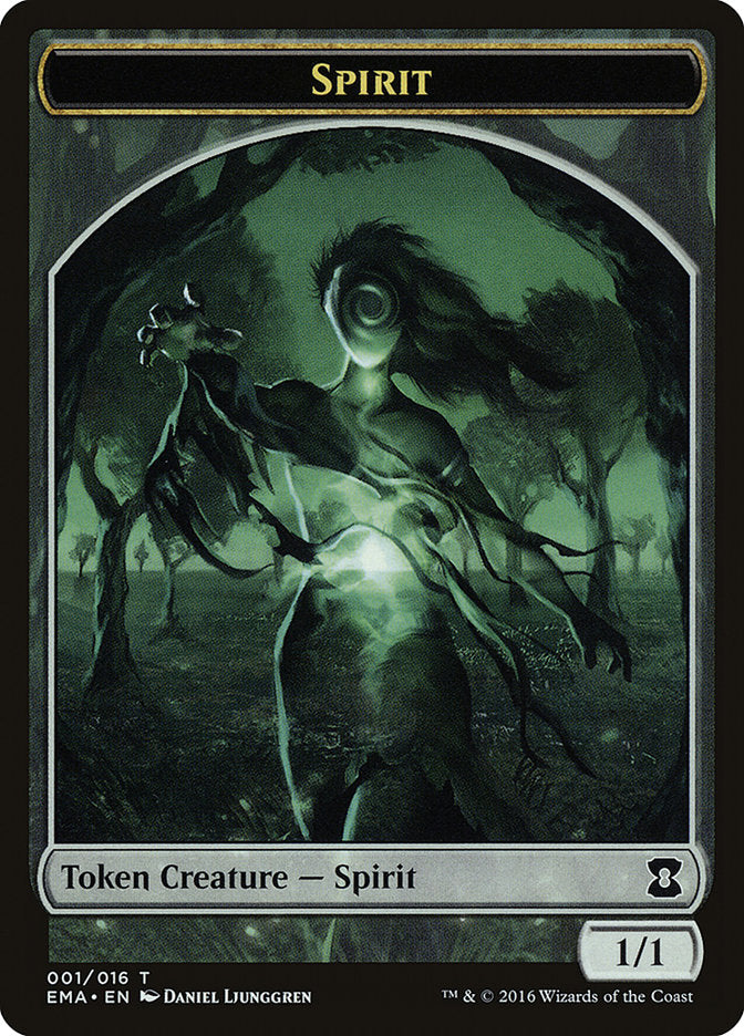 Spirit (001/016) [Eternal Masters Tokens] | Exor Games Dartmouth