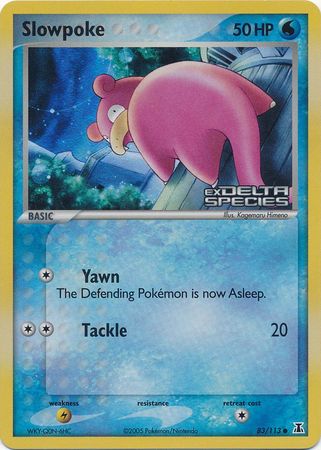 Slowpoke (83/113) (Stamped) [EX: Delta Species] | Exor Games Dartmouth