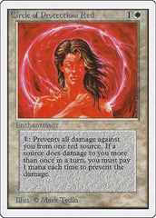 Circle of Protection: Red [Unlimited Edition] | Exor Games Dartmouth