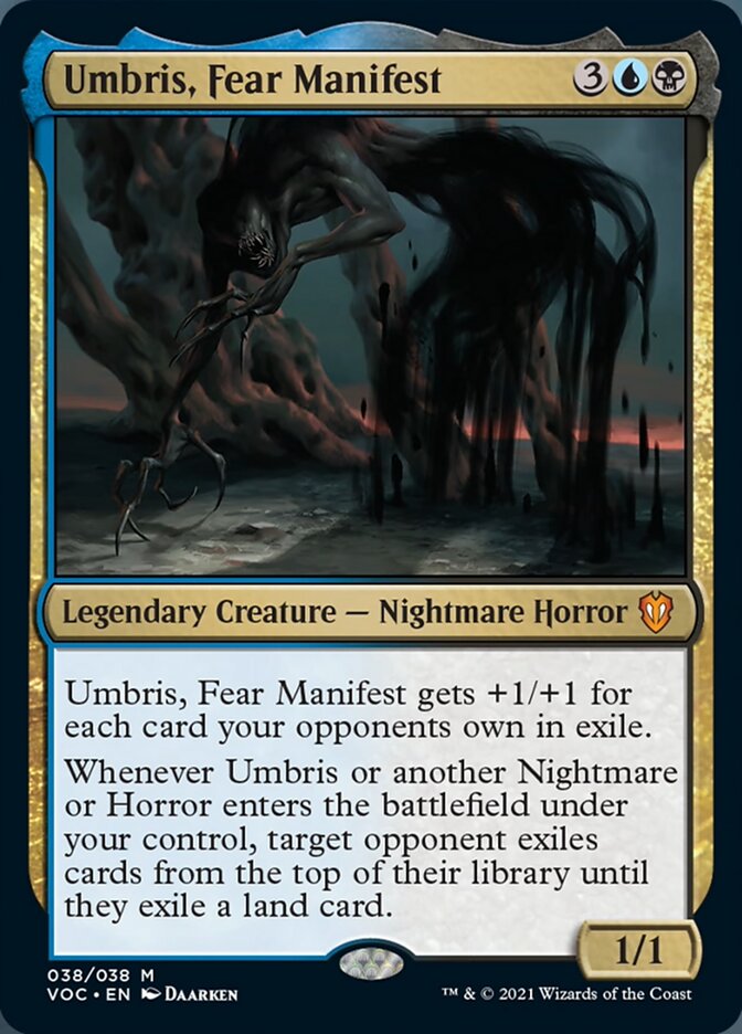 Umbris, Fear Manifest [Innistrad: Crimson Vow Commander] | Exor Games Dartmouth