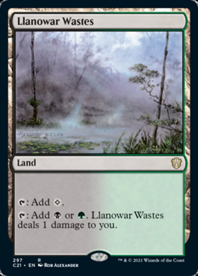 Llanowar Wastes [Commander 2021] | Exor Games Dartmouth