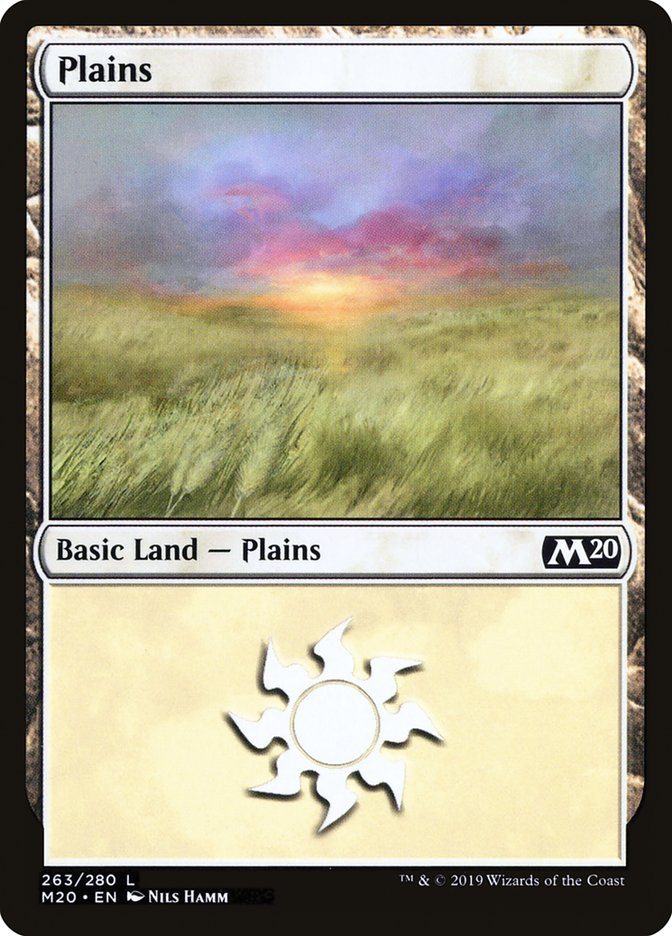 Plains (#263) [Core Set 2020] | Exor Games Dartmouth