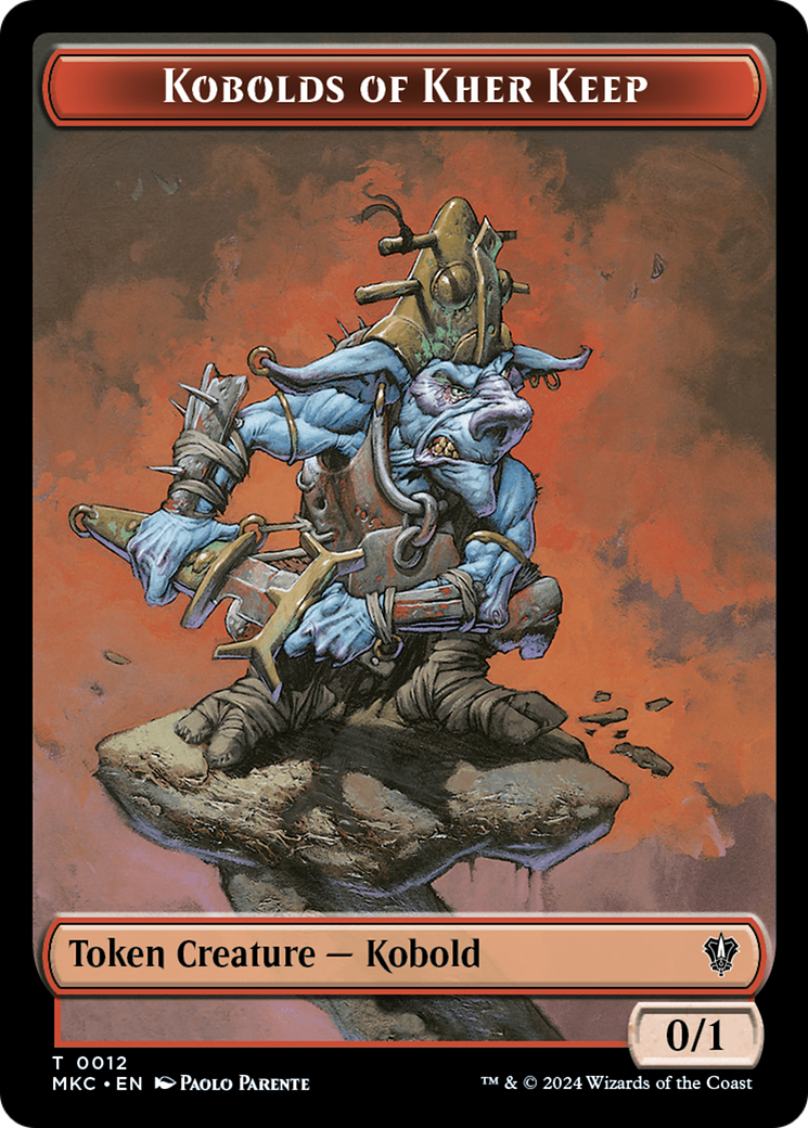 Soldier // Kobolds of Kher Keep Double-Sided Token [Murders at Karlov Manor Commander Tokens] | Exor Games Dartmouth