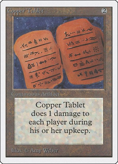 Copper Tablet [Unlimited Edition] | Exor Games Dartmouth