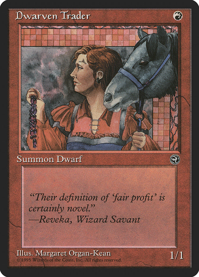 Dwarven Trader (Reveka Flavor Text) [Homelands] | Exor Games Dartmouth