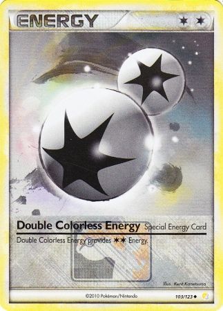 Double Colorless Energy (103/123) (League Promo) [HeartGold & SoulSilver: Base Set] | Exor Games Dartmouth