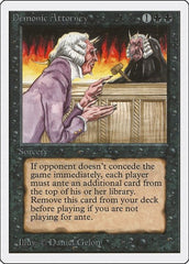 Demonic Attorney [Unlimited Edition] | Exor Games Dartmouth