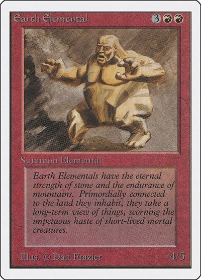 Earth Elemental [Unlimited Edition] | Exor Games Dartmouth