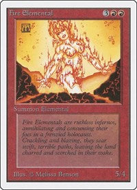 Fire Elemental [Unlimited Edition] | Exor Games Dartmouth