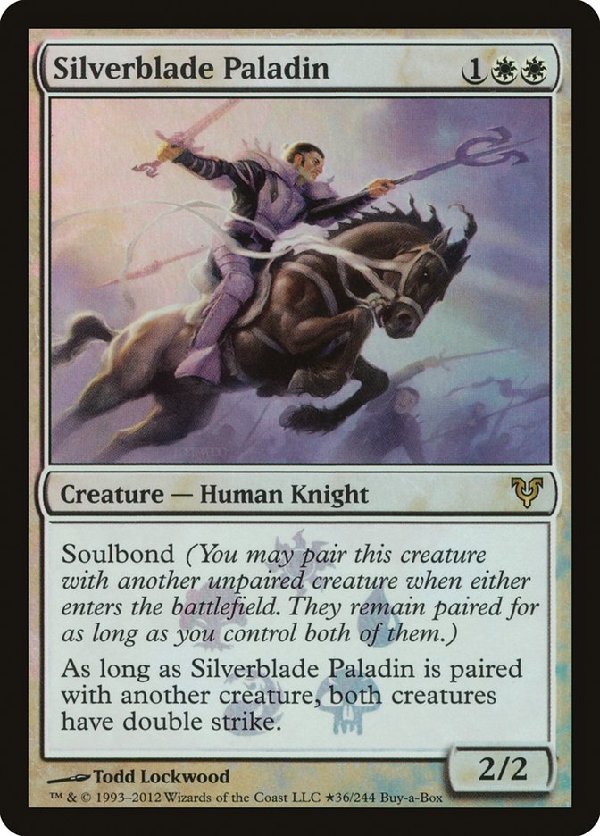 Silverblade Paladin (Buy-A-Box) [Avacyn Restored Promos] | Exor Games Dartmouth