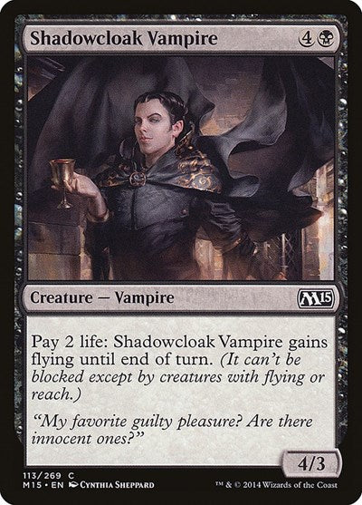 Shadowcloak Vampire [Magic 2015] | Exor Games Dartmouth